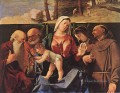 Madonna and Child with Saints Renaissance Lorenzo Lotto